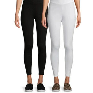 Women's Black Gray 2 Pack Leggings